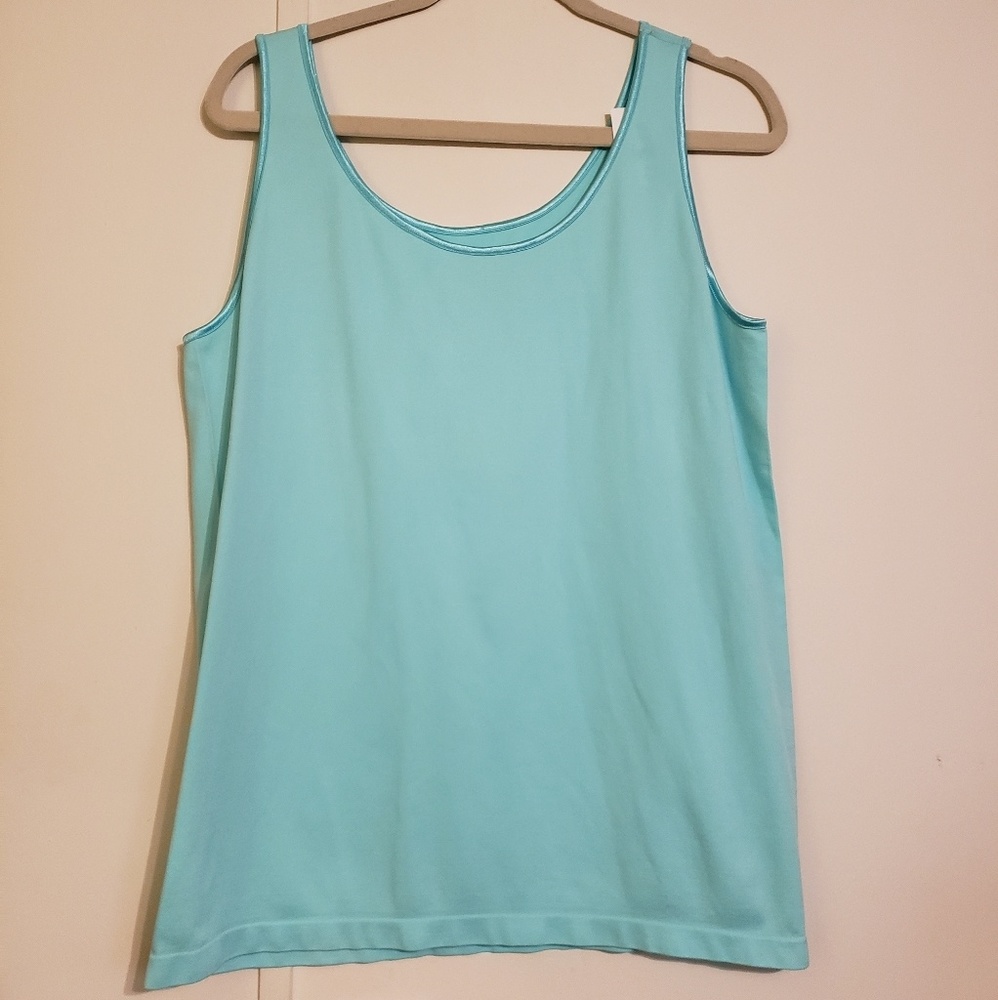 NWT CATO Light Tiffany Blueish Tank Top